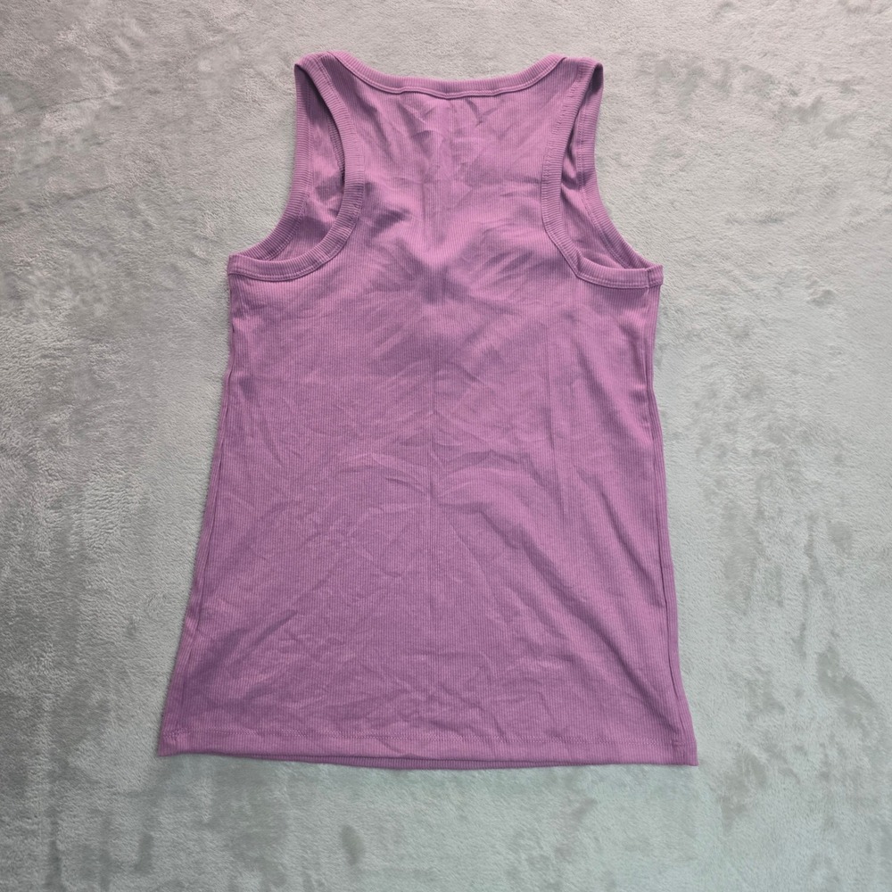 SO Shady Orchid Purple Ribbed Henley Tank Top Medium NWT JG44R012RS